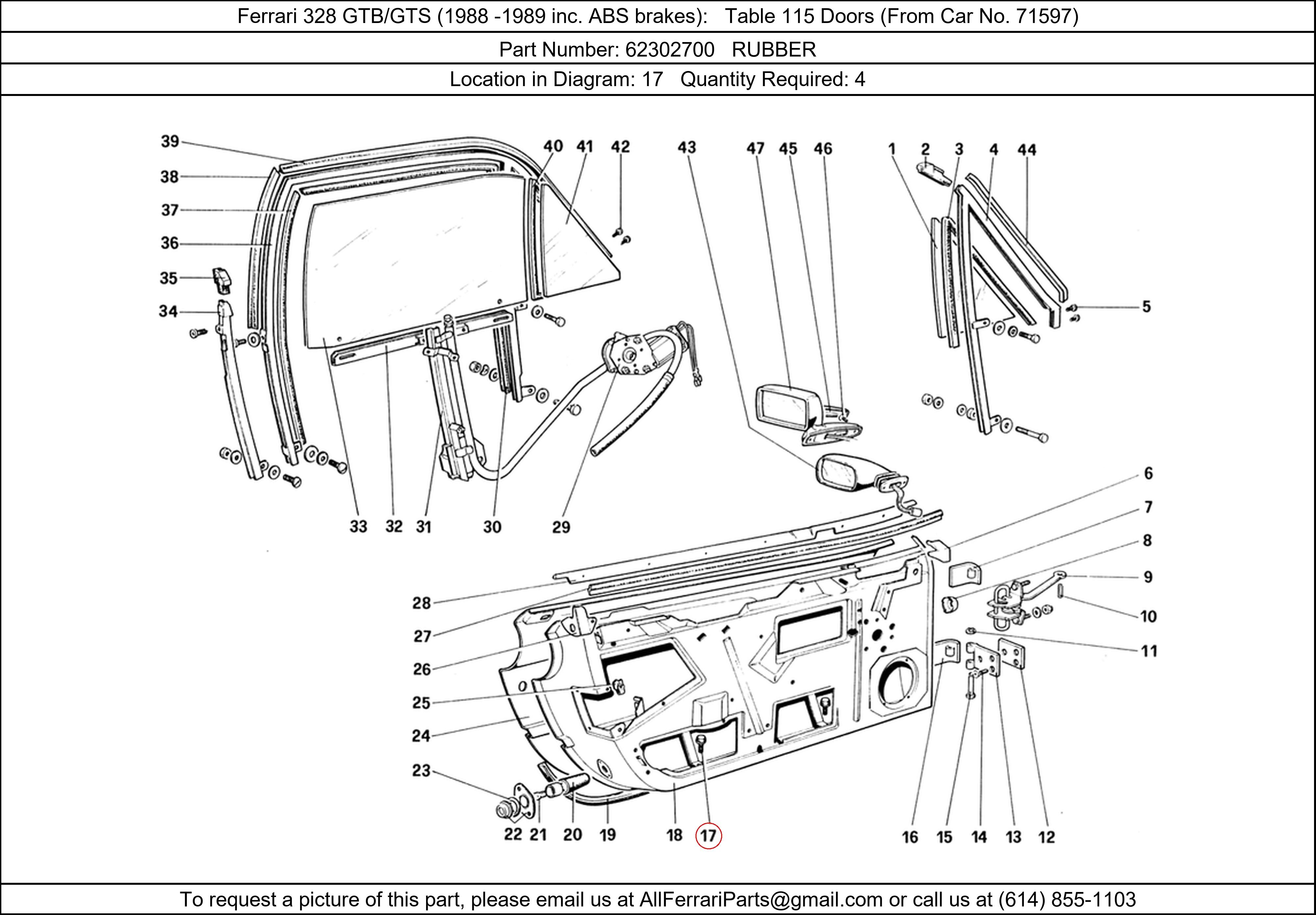 Ferrari Part 62302700