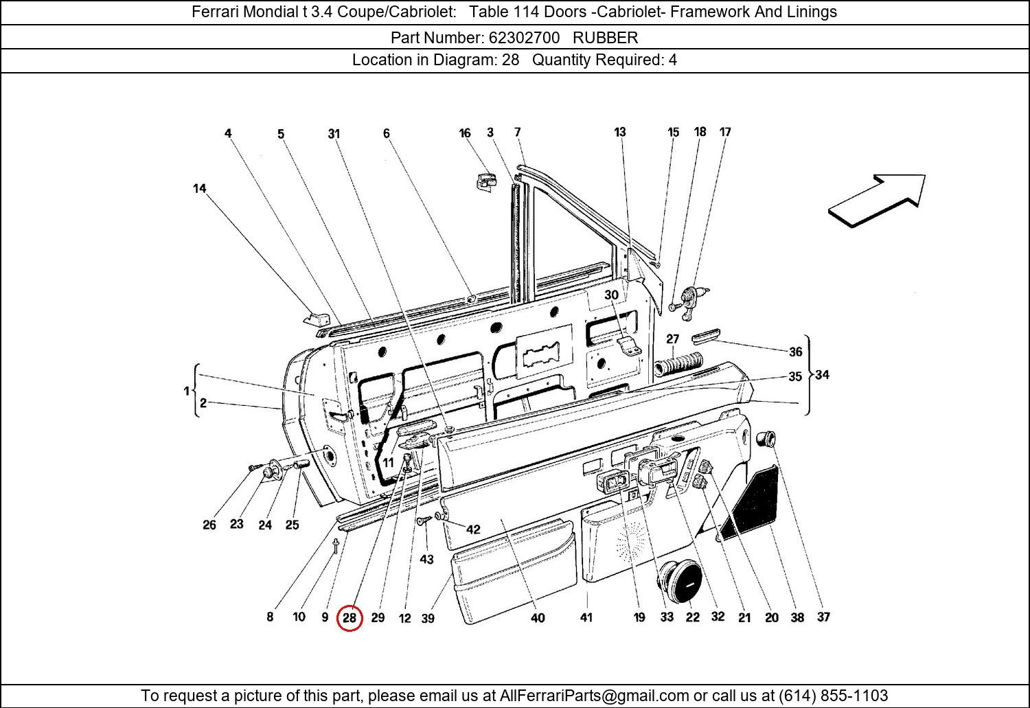 Ferrari Part 62302700