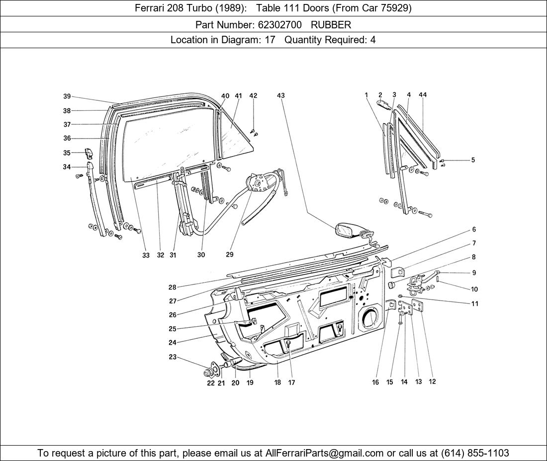 Ferrari Part 62302700