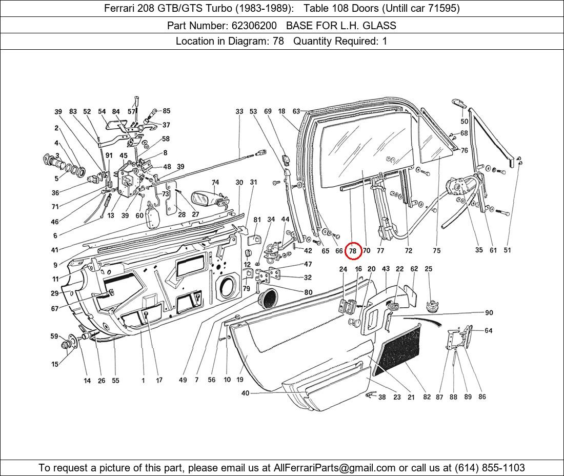 Ferrari Part 62306200