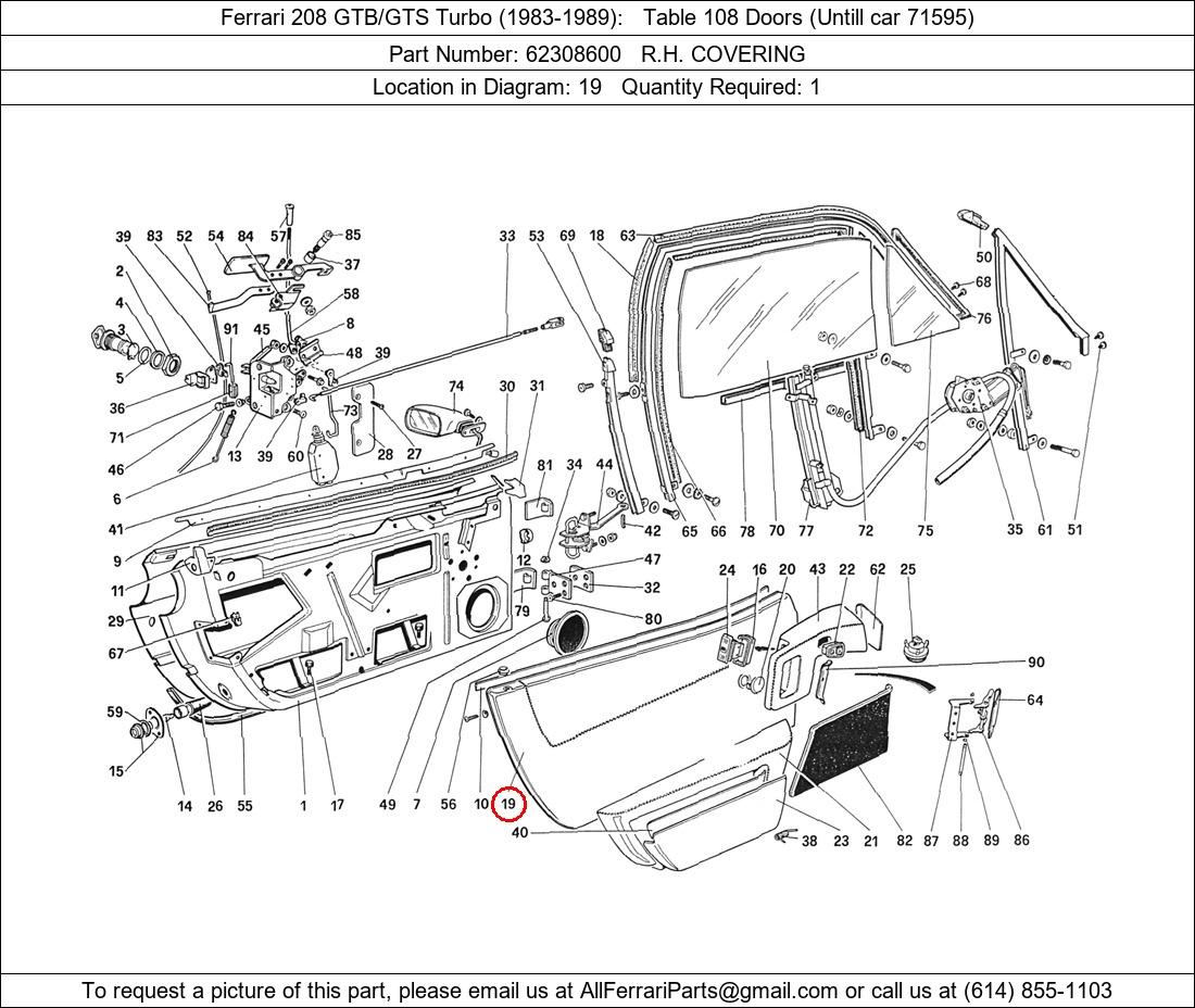 Ferrari Part 62308600