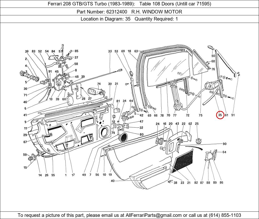 Ferrari Part 62312400