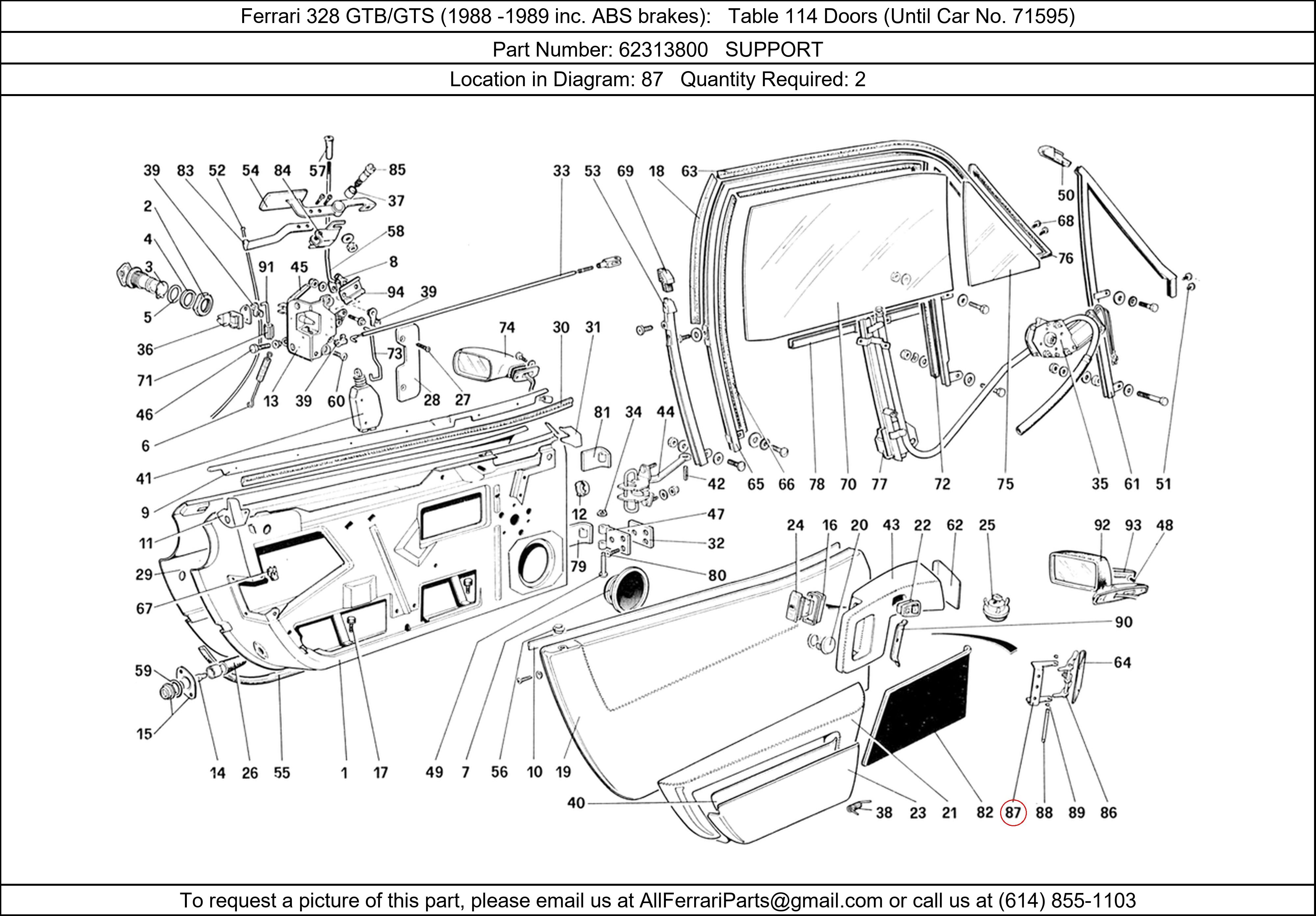 Ferrari Part 62313800