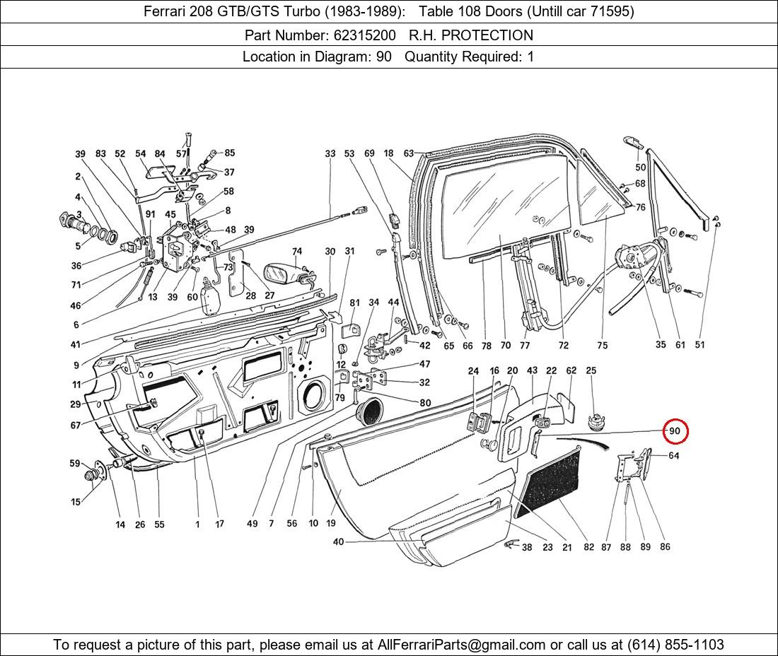 Ferrari Part 62315200