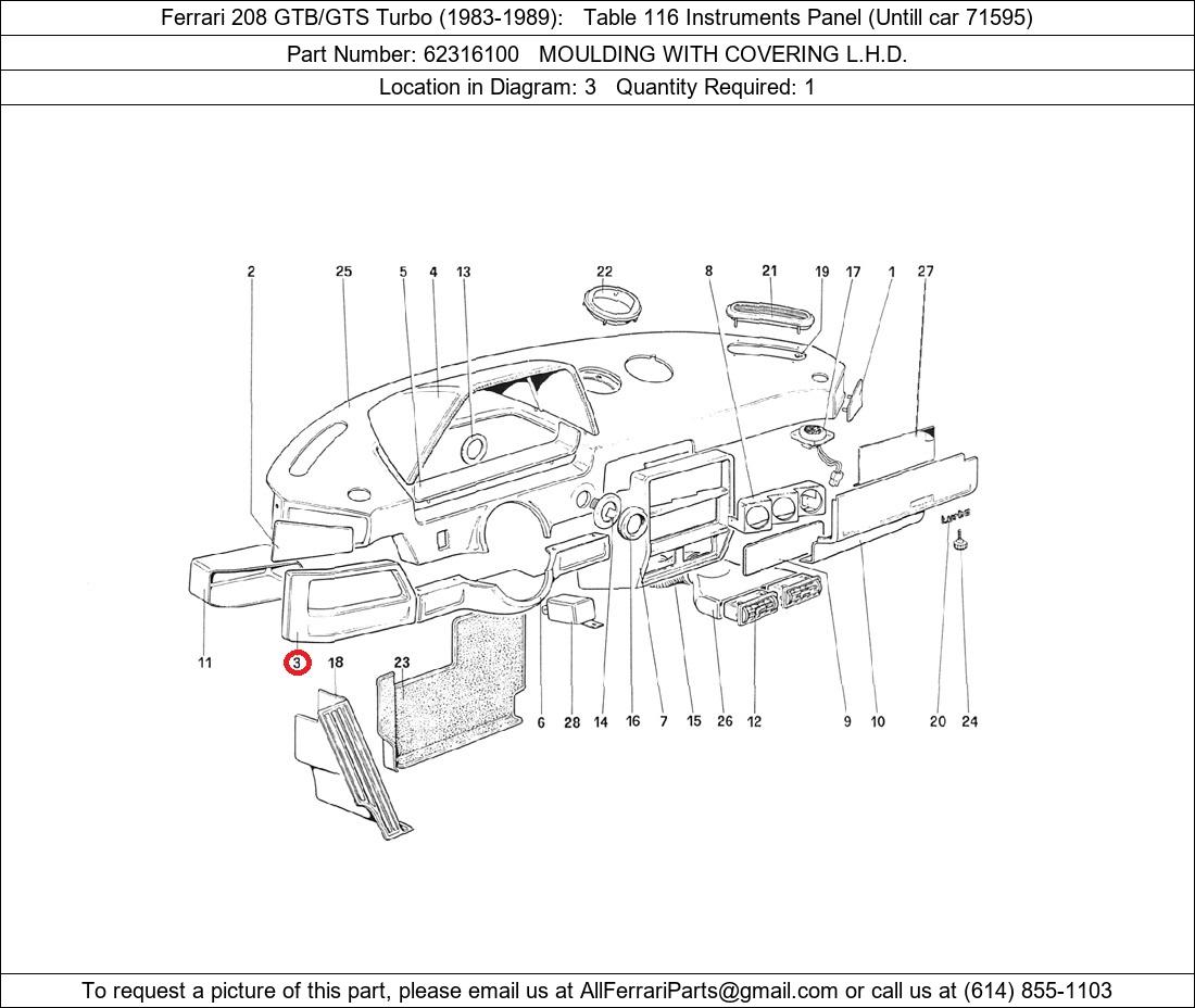 Ferrari Part 62316100