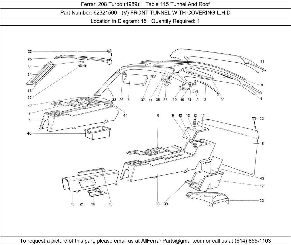 Ferrari Part 62321500