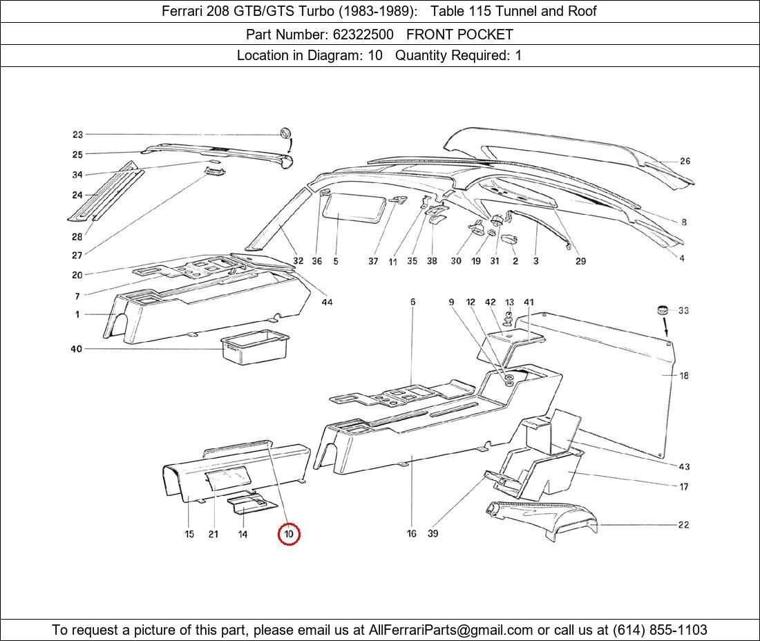 Ferrari Part 62322500