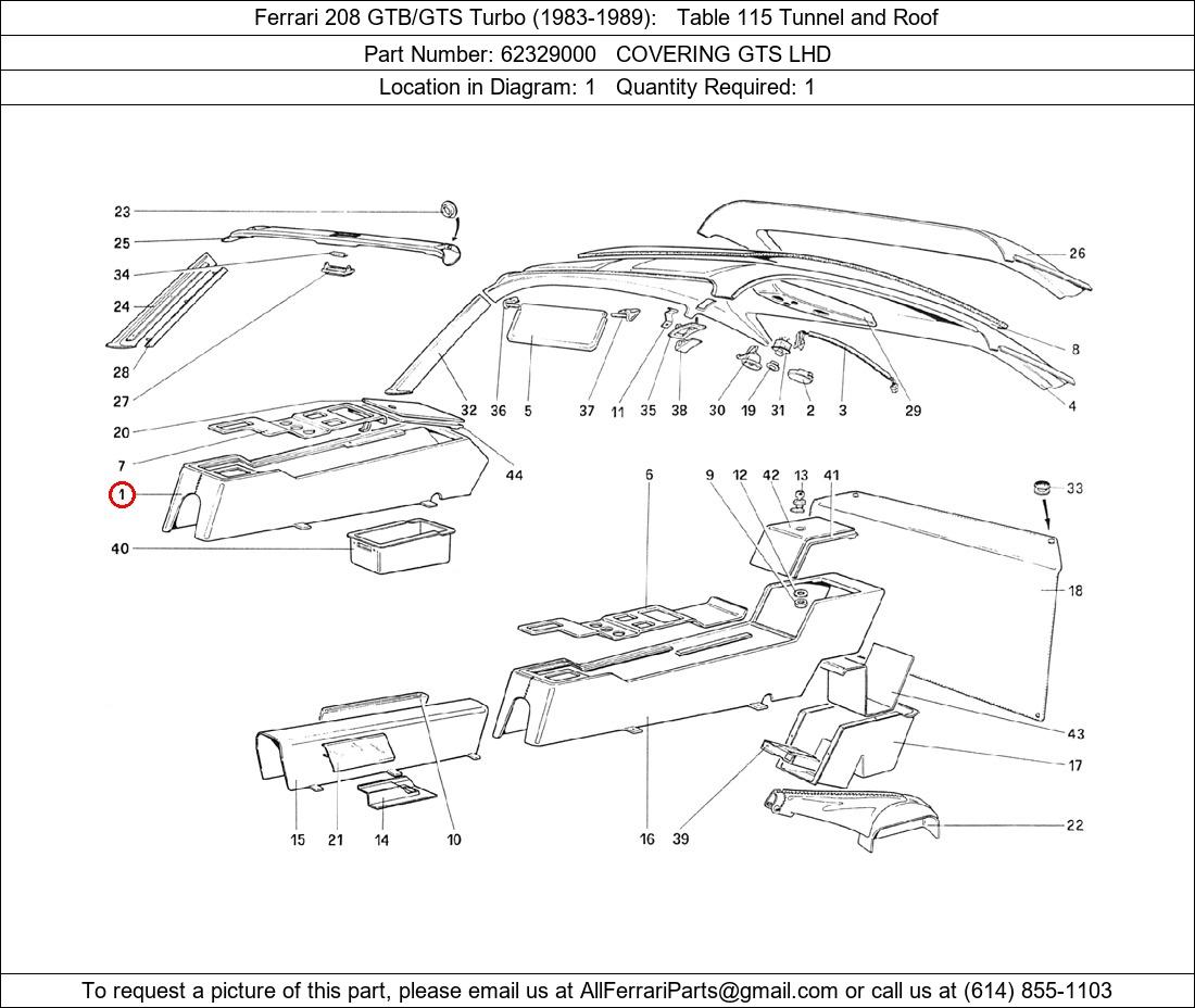 Ferrari Part 62329000