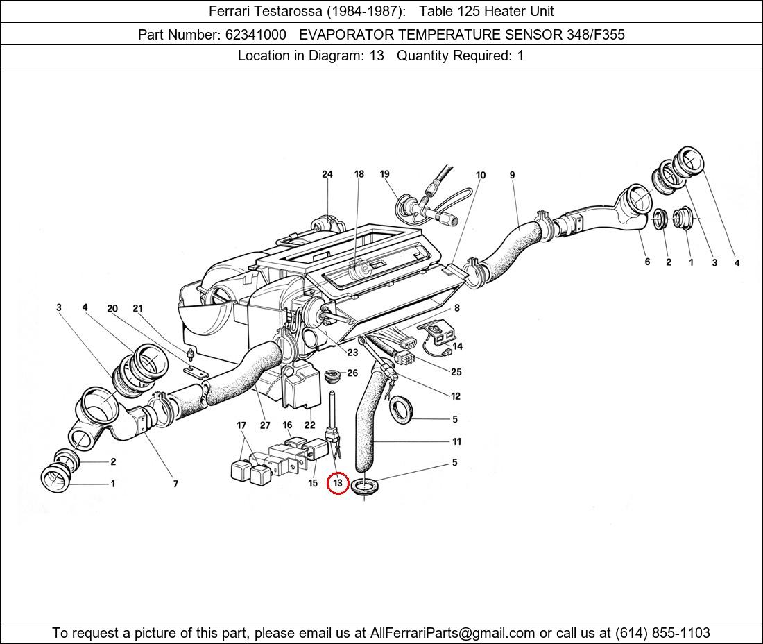 Ferrari Part 62341000