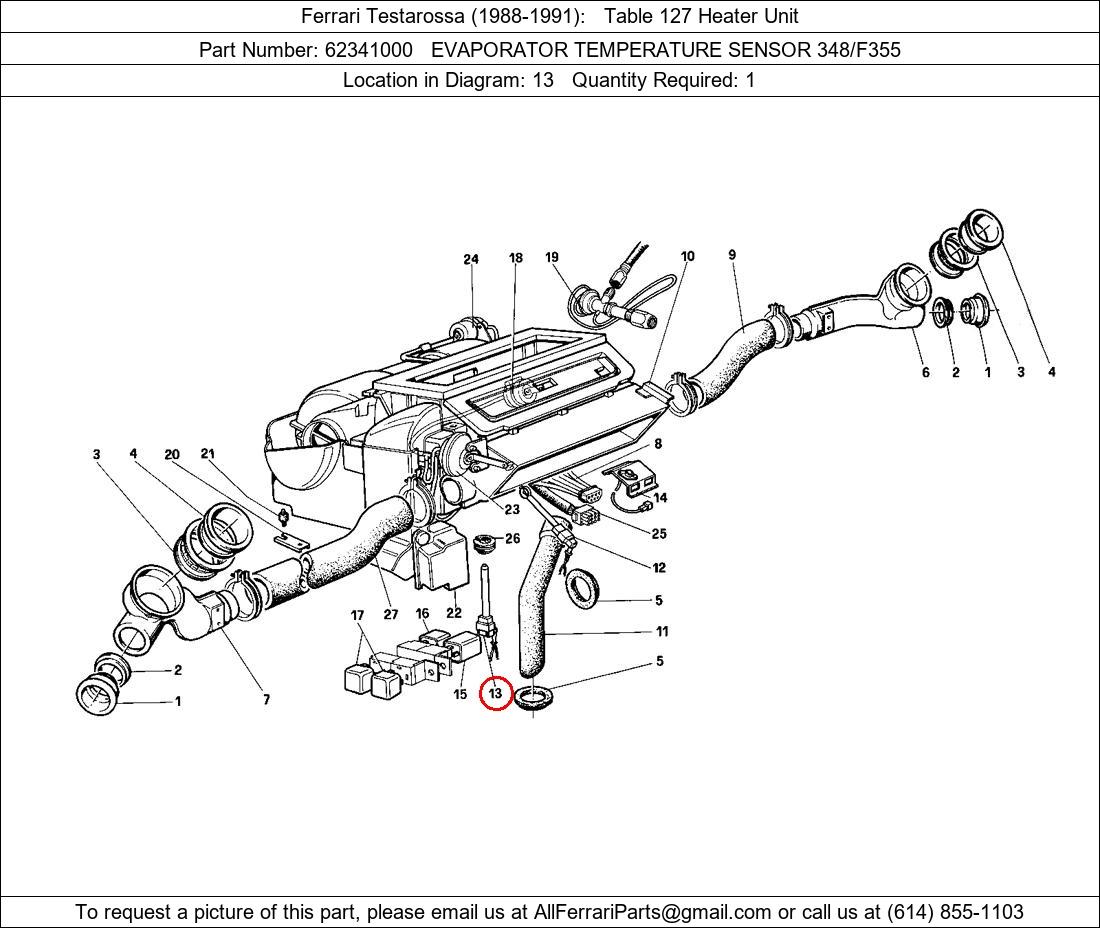 Ferrari Part 62341000