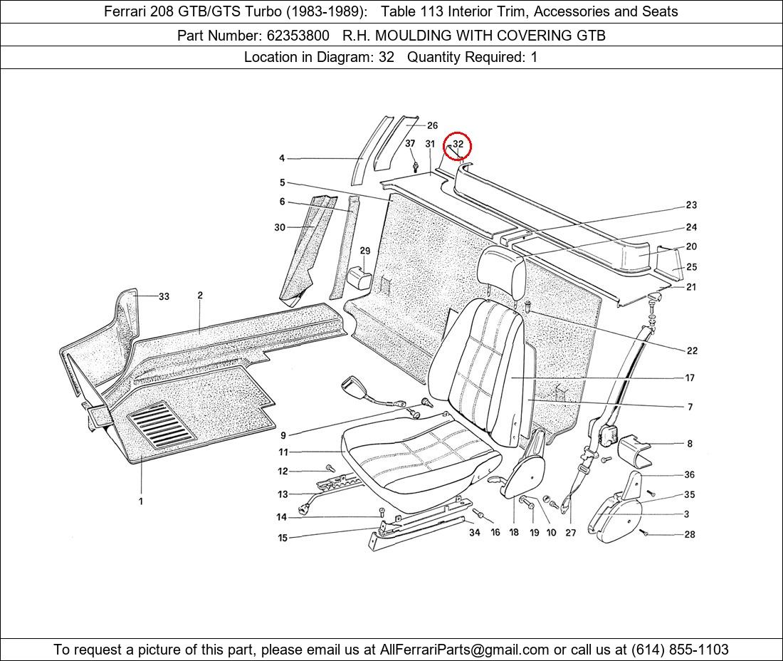 Ferrari Part 62353800