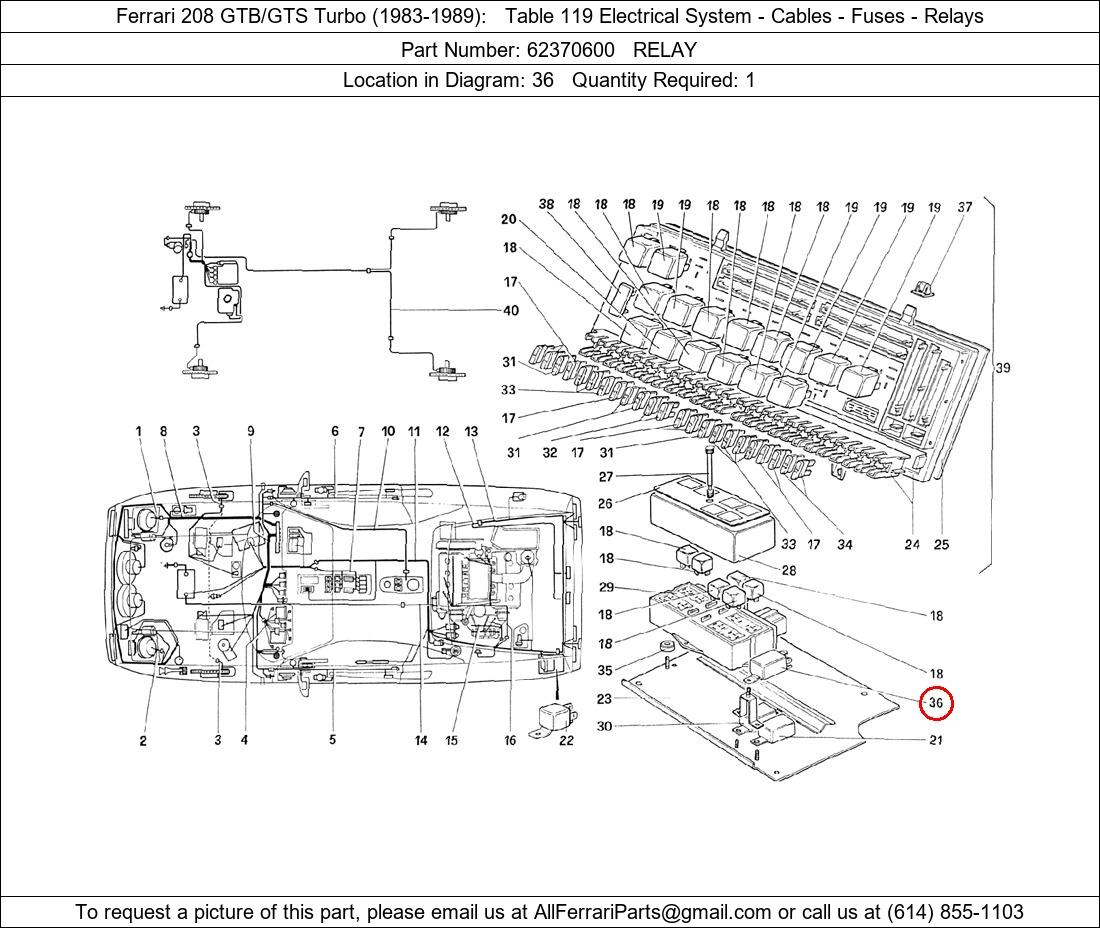 Ferrari Part 62370600