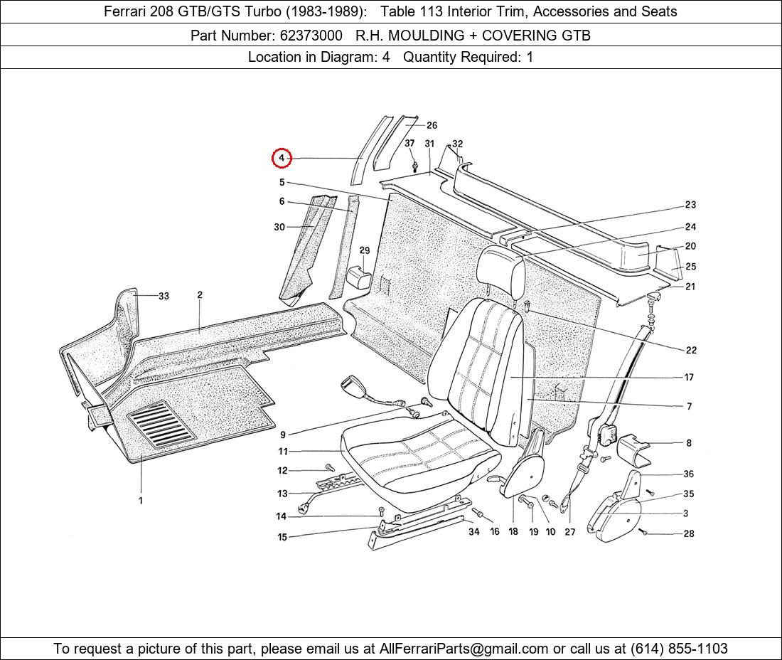 Ferrari Part 62373000