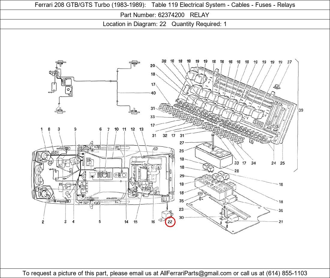 Ferrari Part 62374200