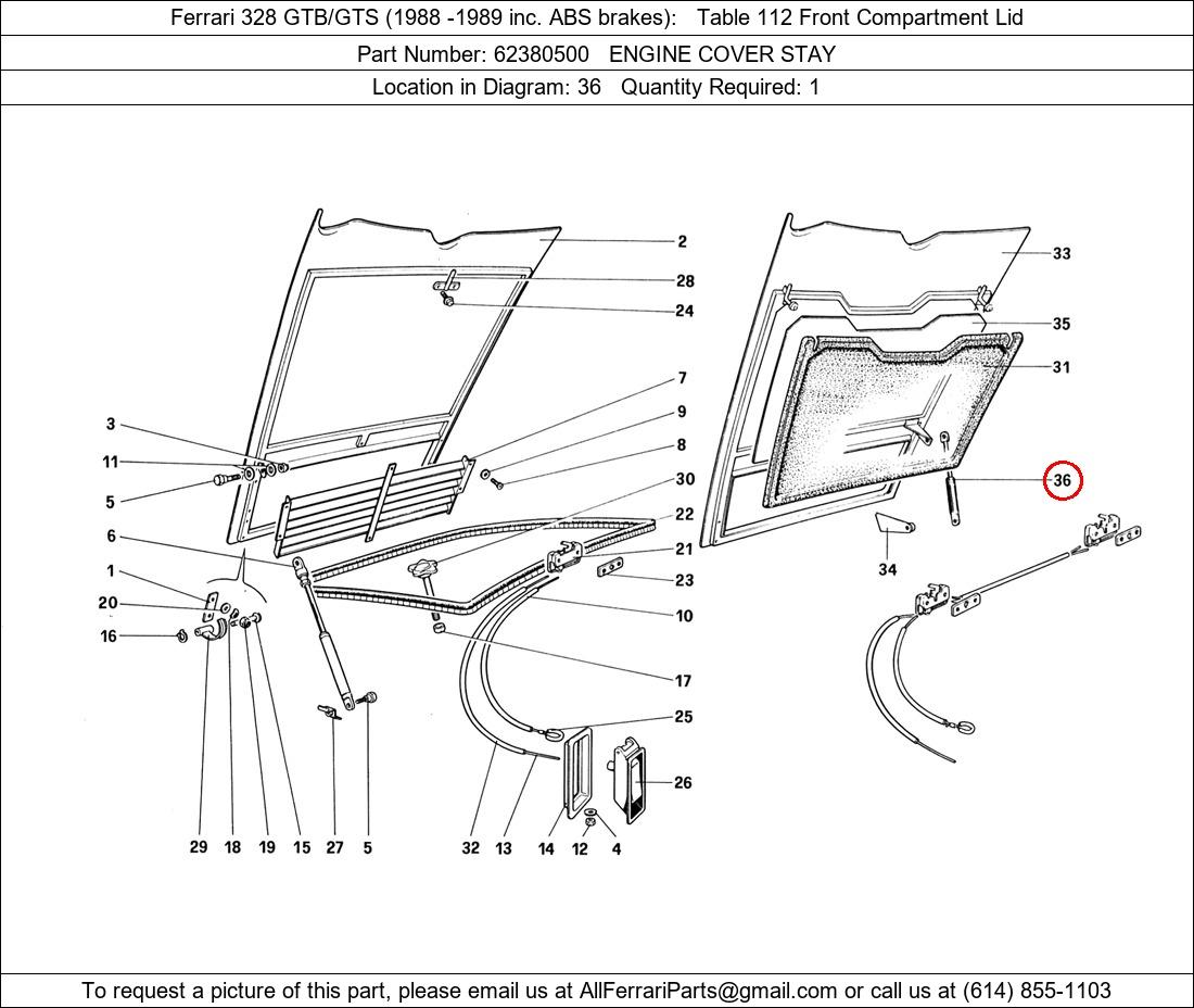 Ferrari Part 62380500