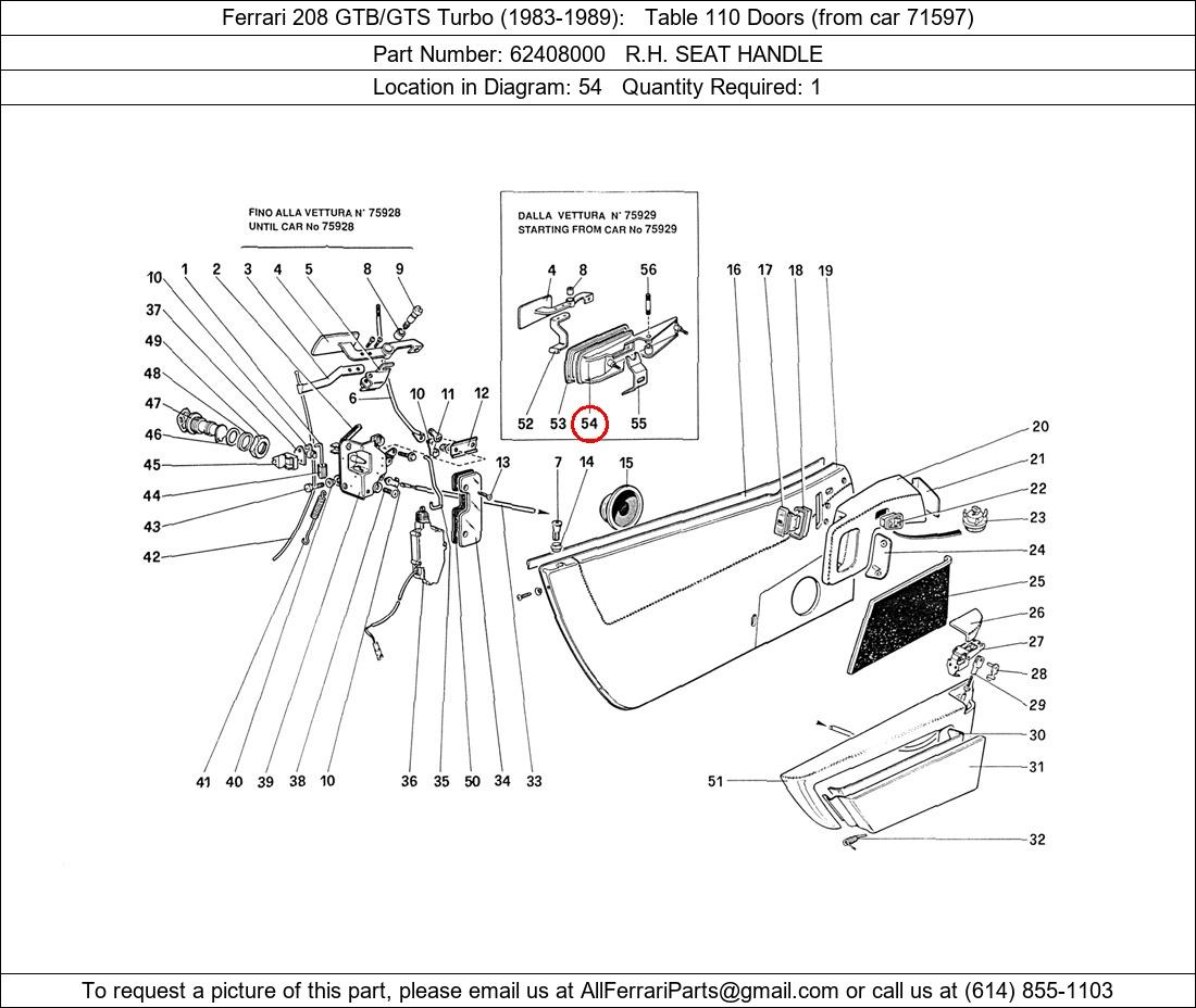 Ferrari Part 62408000