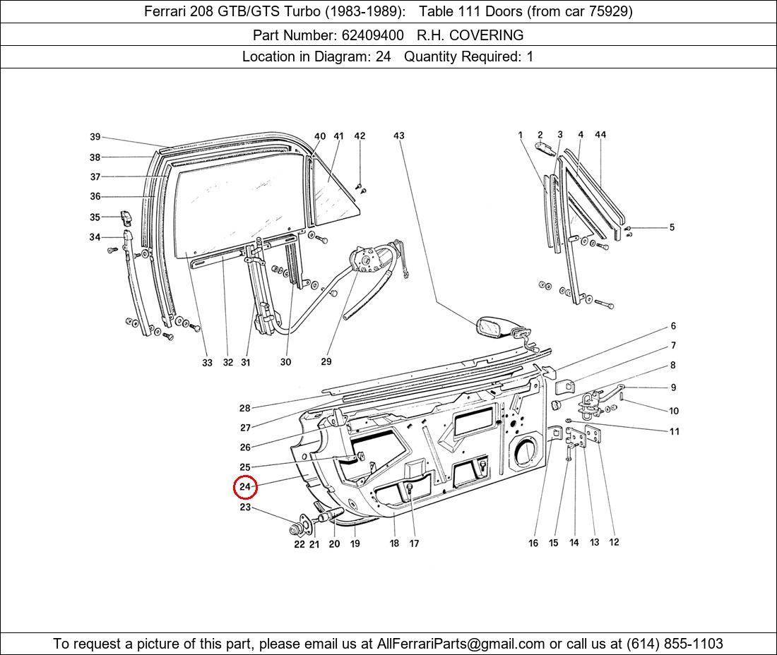 Ferrari Part 62409400