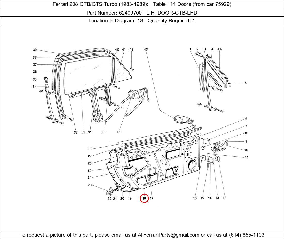 Ferrari Part 62409700