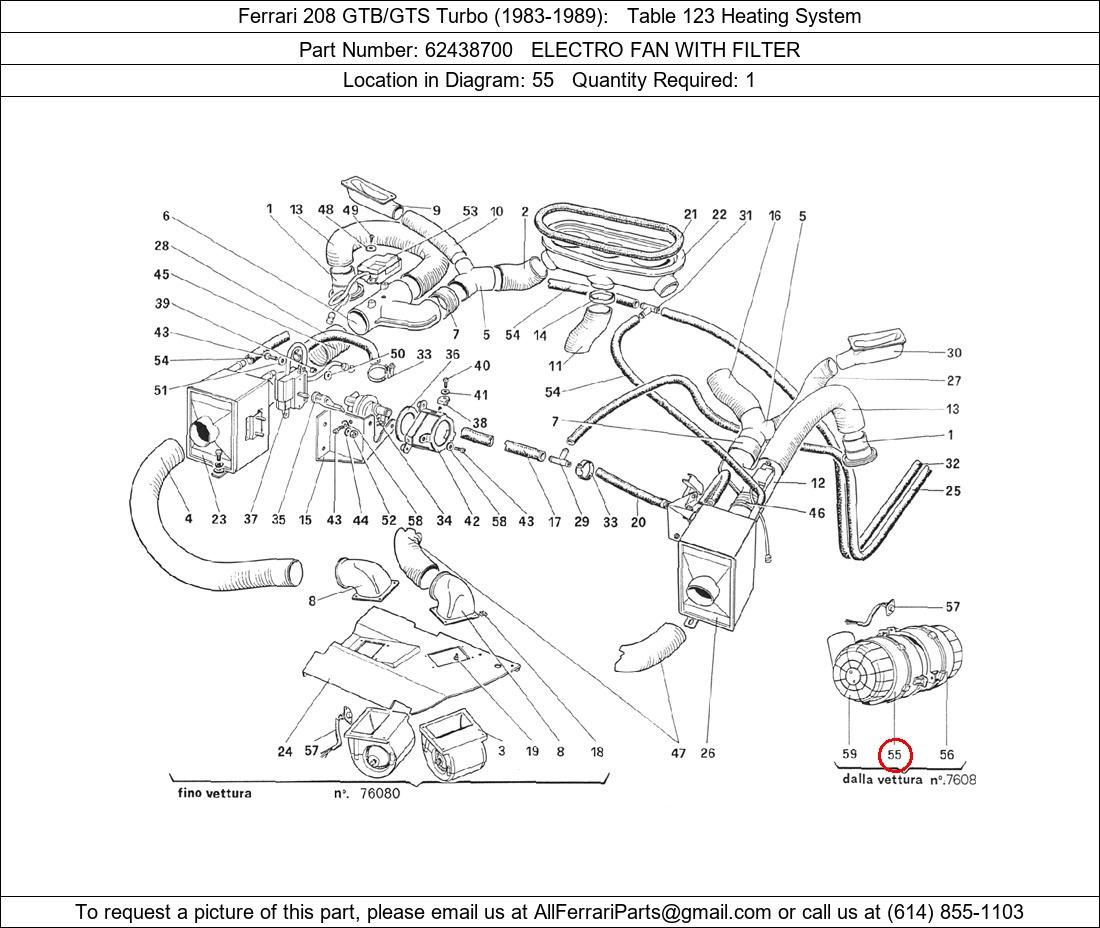 Ferrari Part 62438700