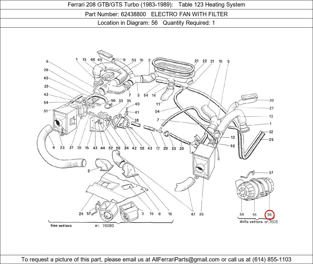 Ferrari Part 62438800