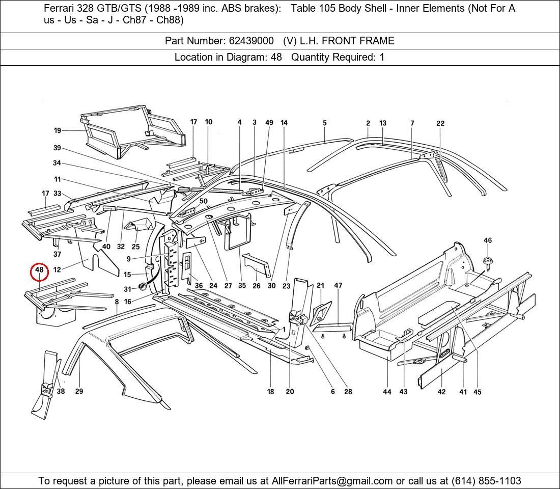 Ferrari Part 62439000