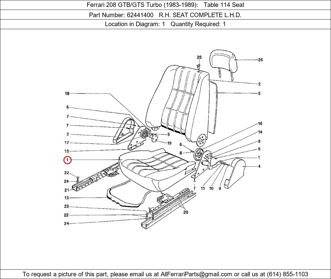 Ferrari Part 62441400