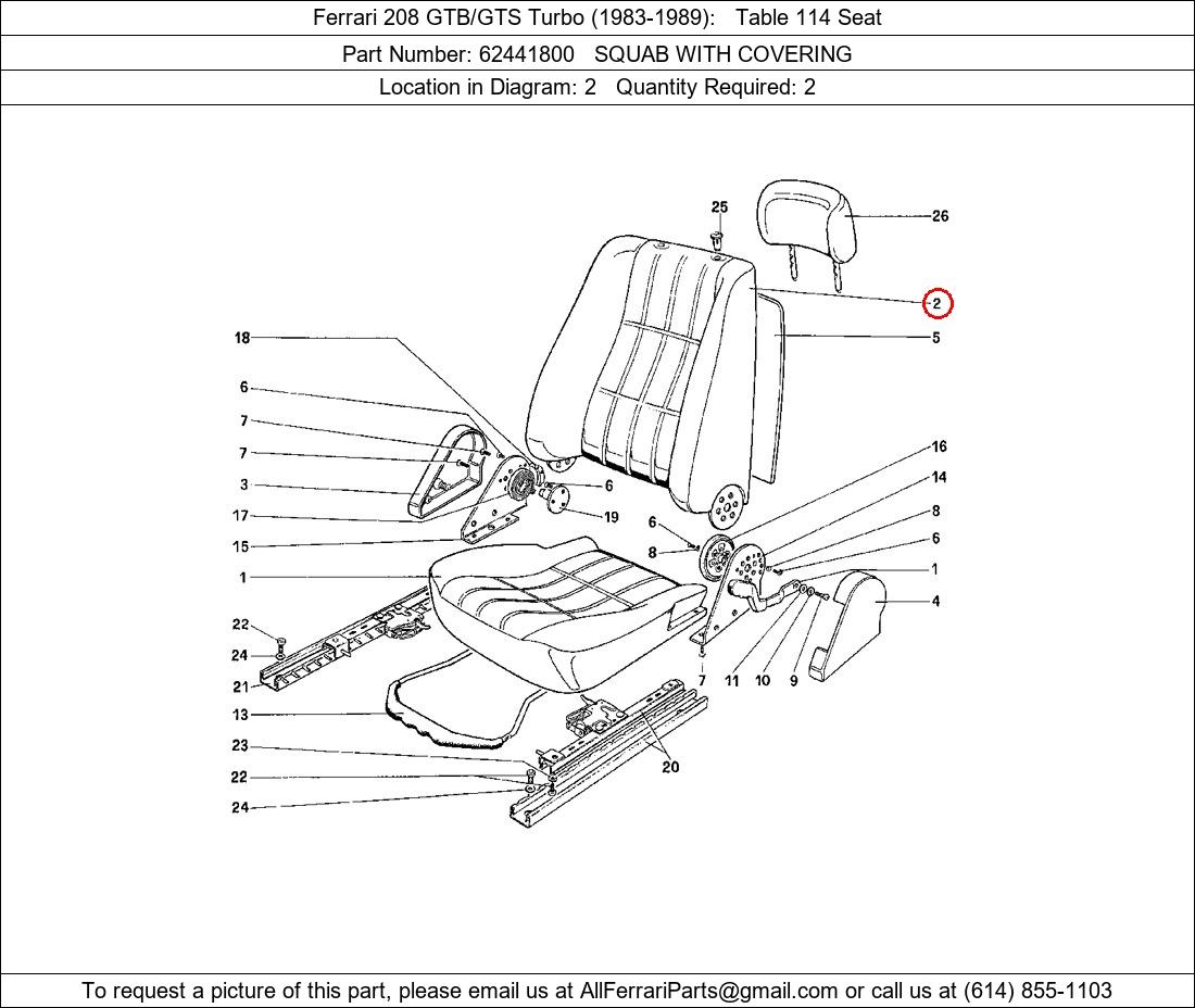 Ferrari Part 62441800