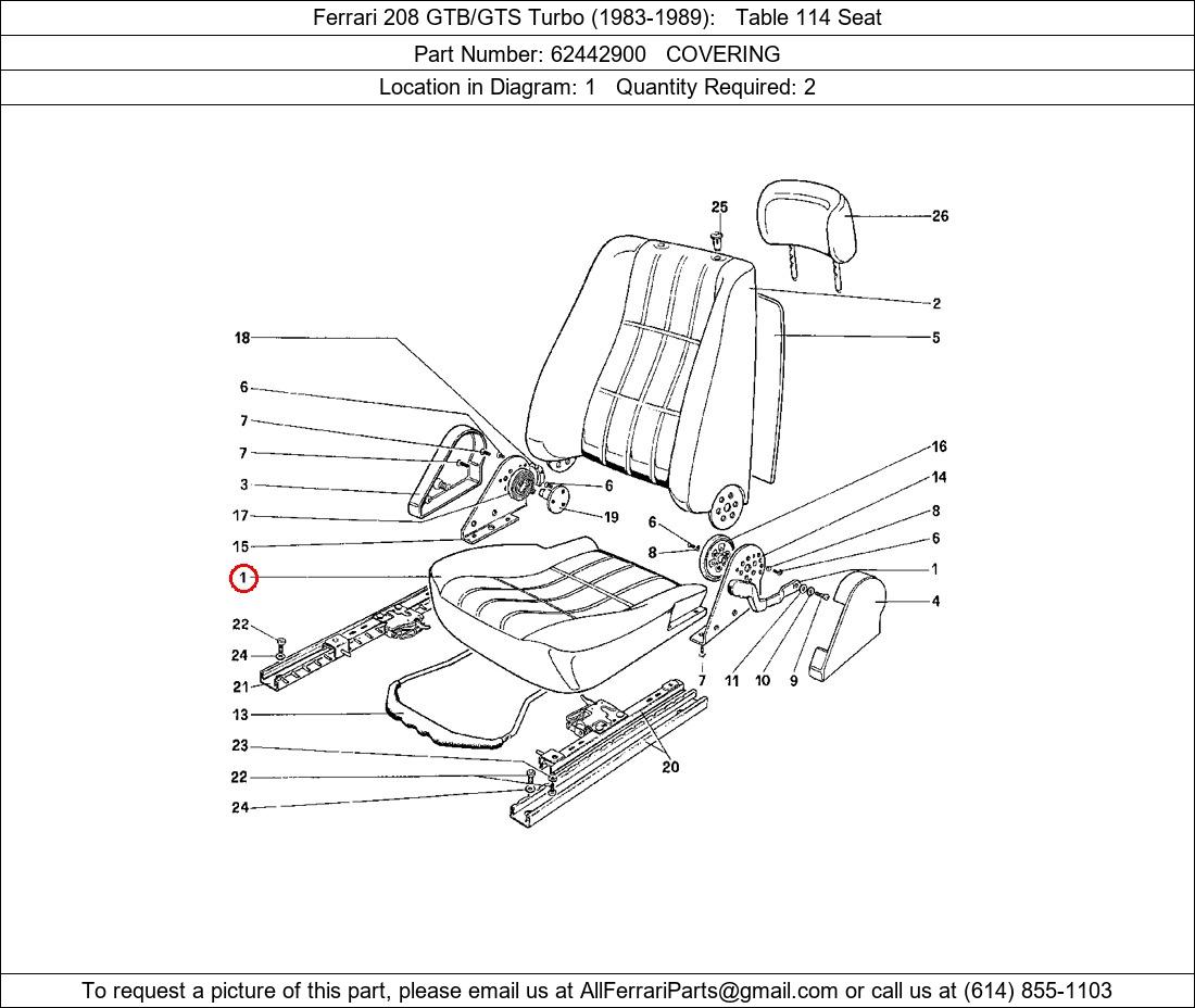 Ferrari Part 62442900