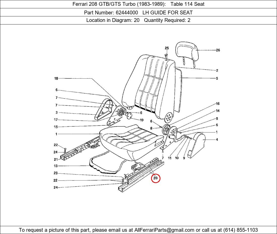 Ferrari Part 62444000