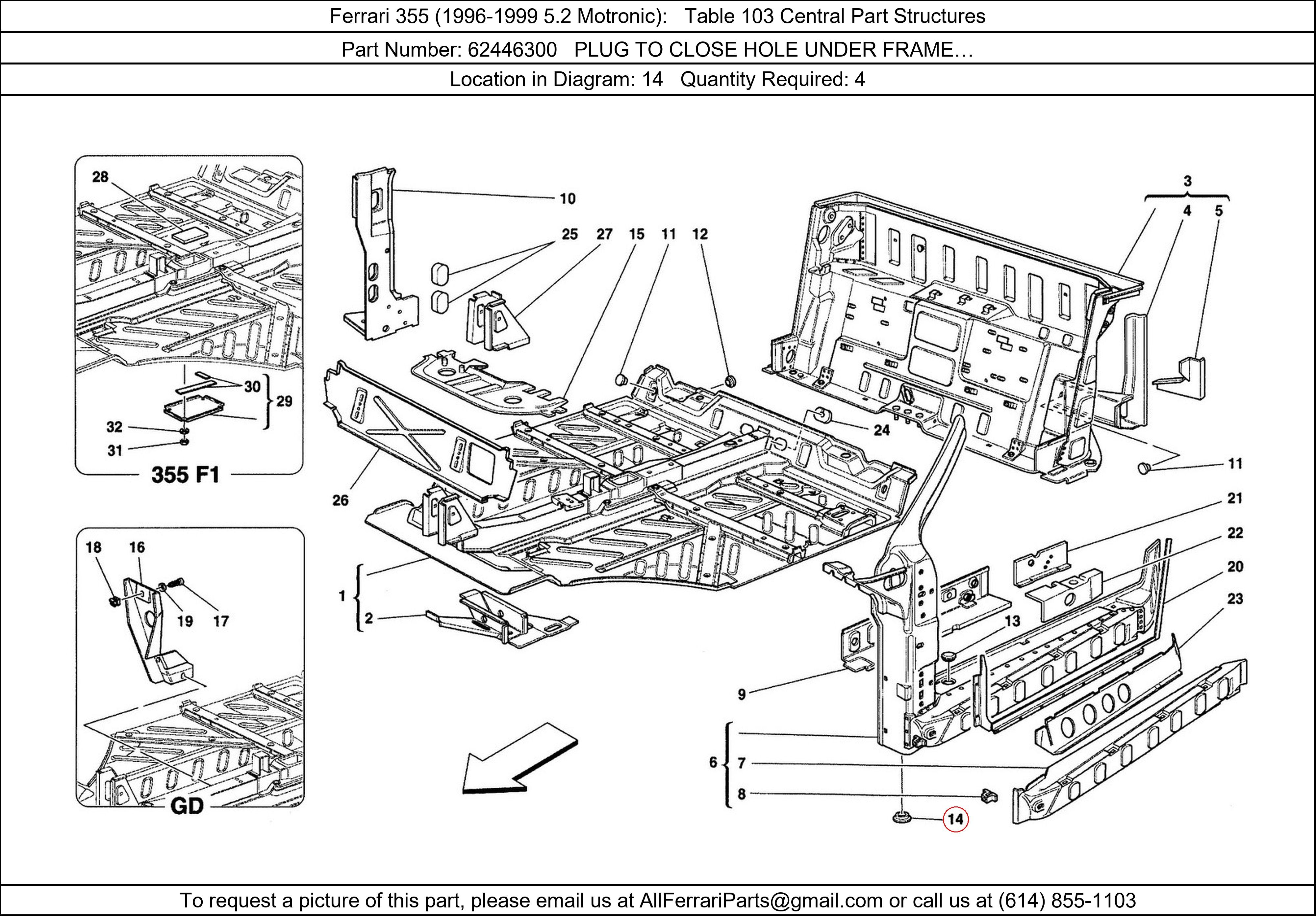 Ferrari Part 62446300