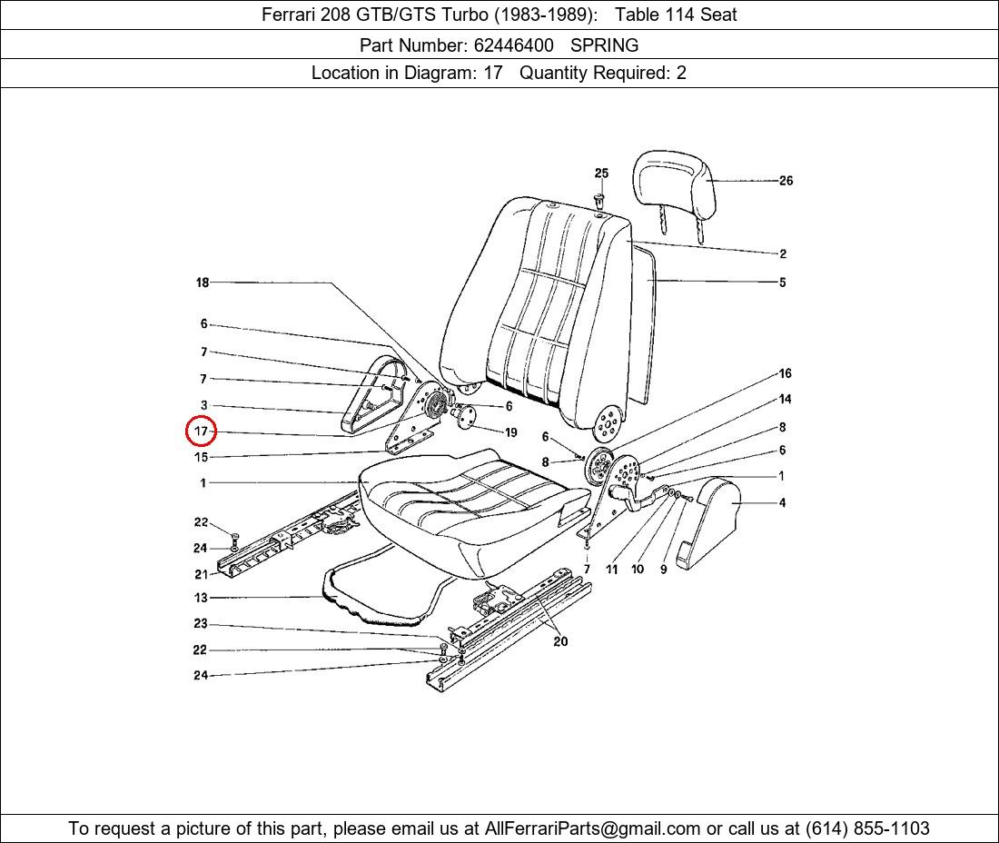 Ferrari Part 62446400