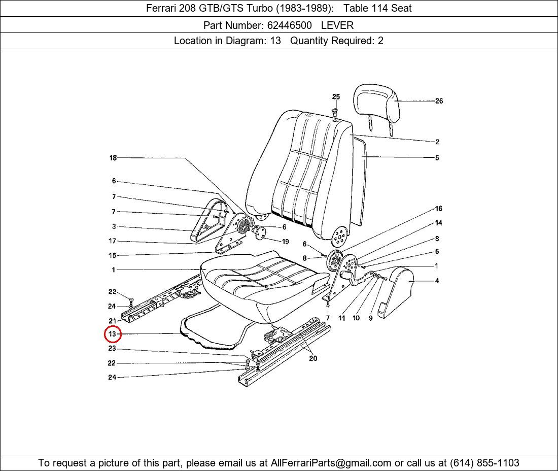 Ferrari Part 62446500