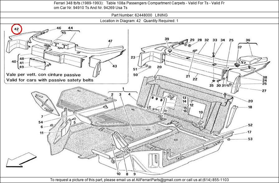 Ferrari Part 62448000