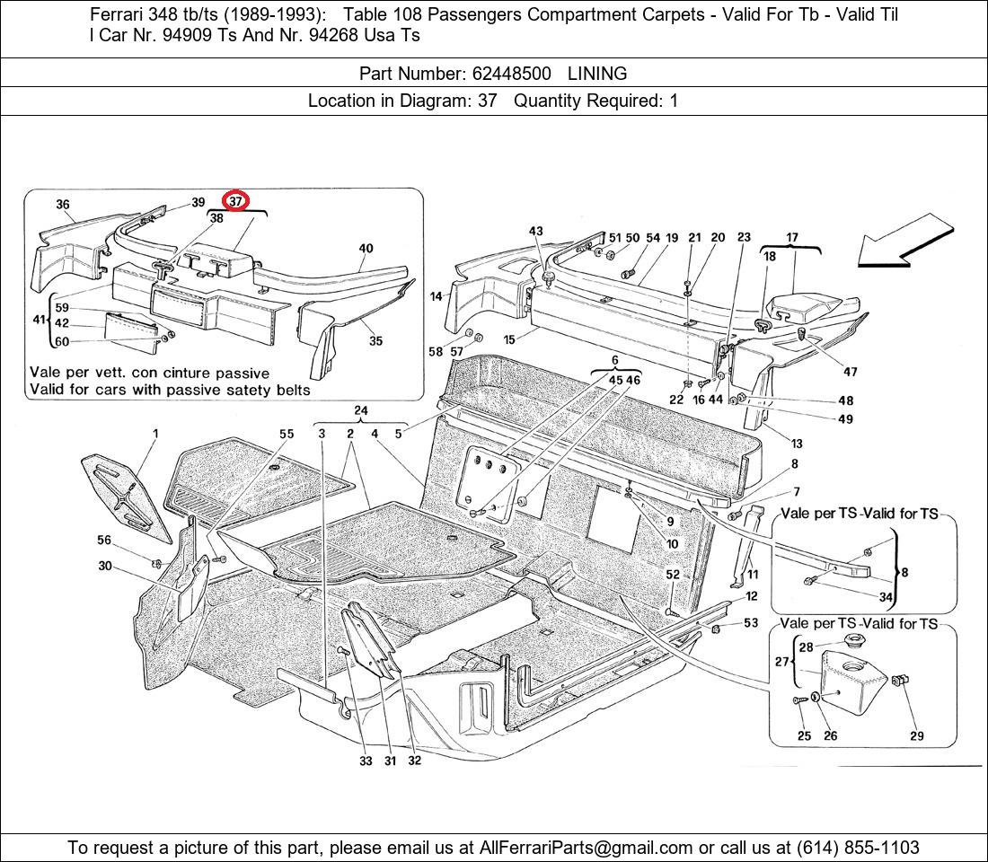 Ferrari Part 62448500