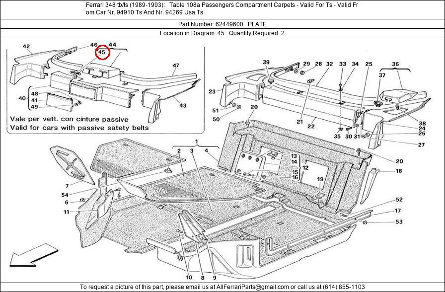 Ferrari Part 62449600