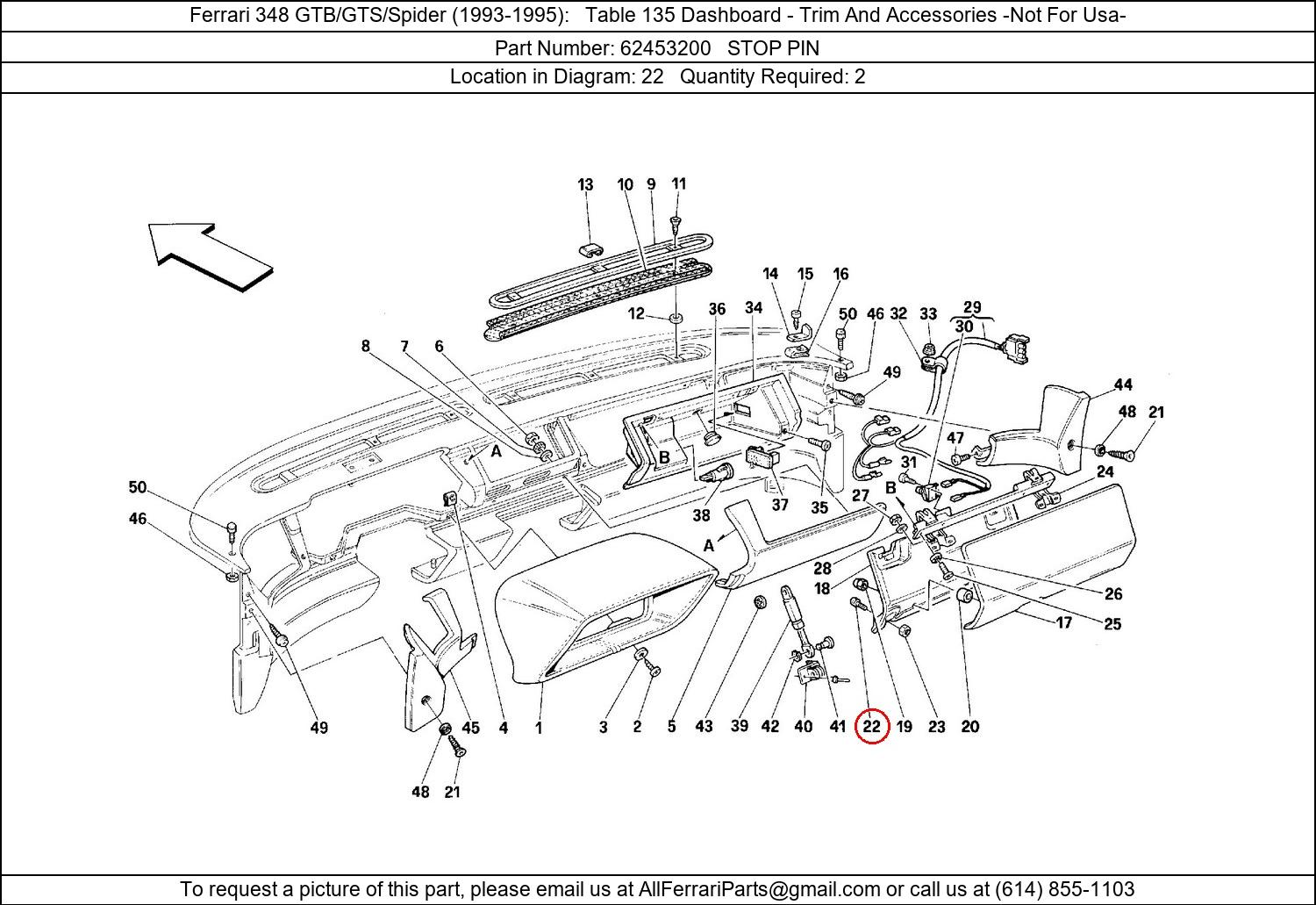 Ferrari Part 62453200