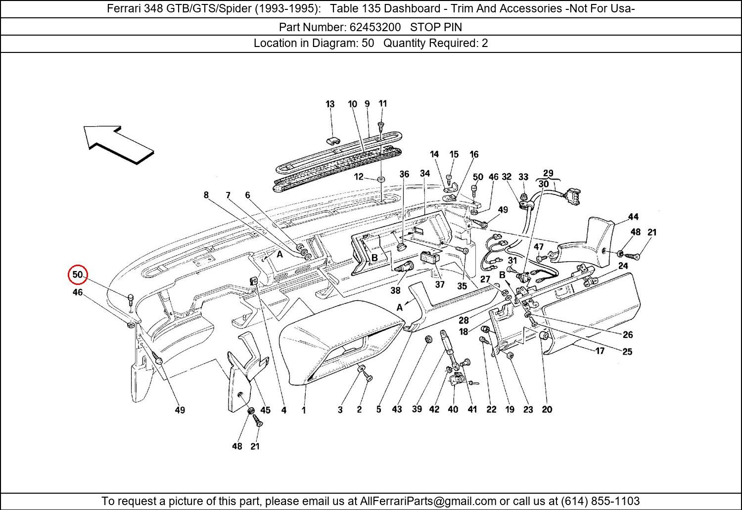 Ferrari Part 62453200