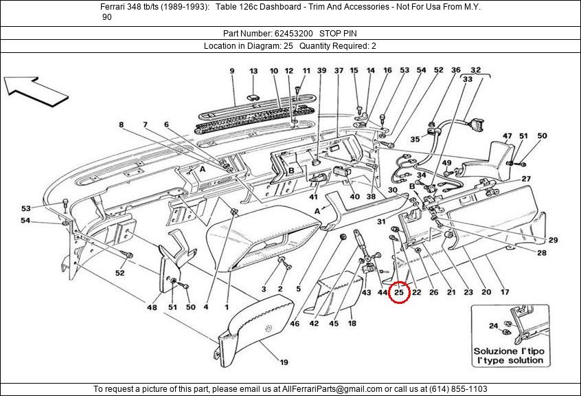 Ferrari Part 62453200