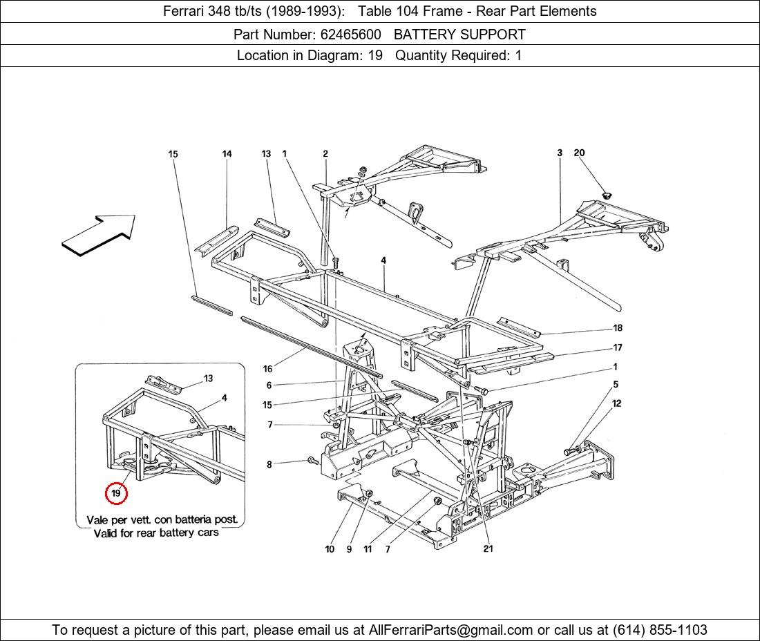 Ferrari Part 62465600