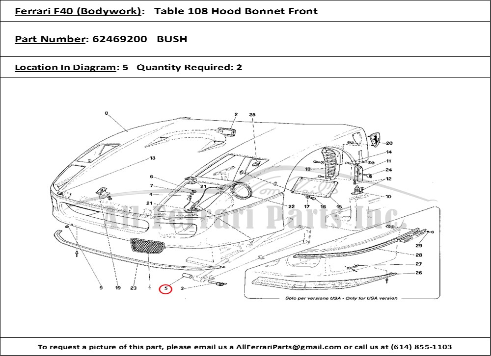 Ferrari Part 62469200