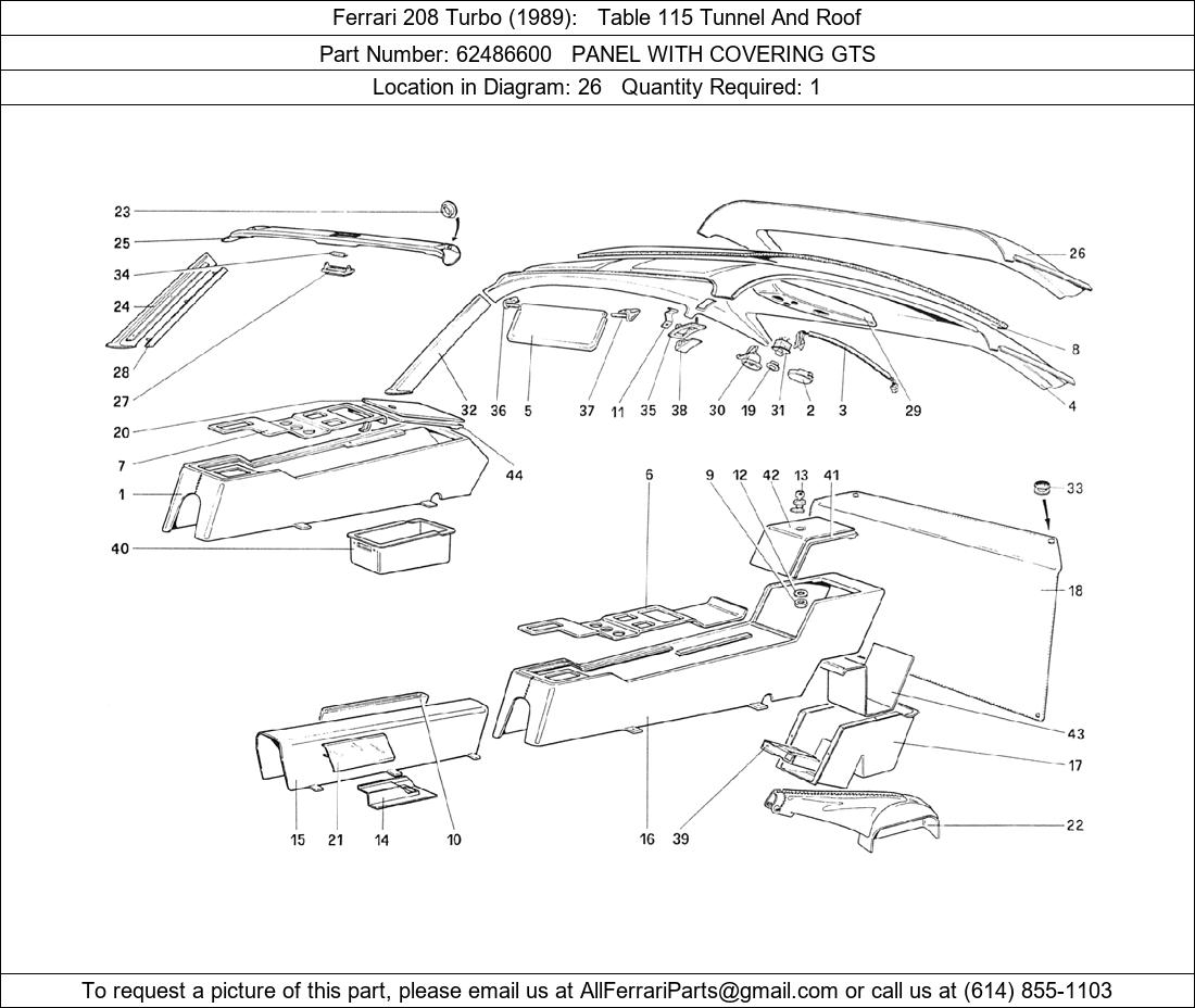 Ferrari Part 62486600