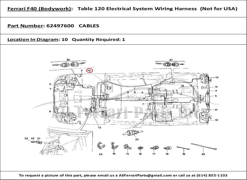 Ferrari Part 62497600