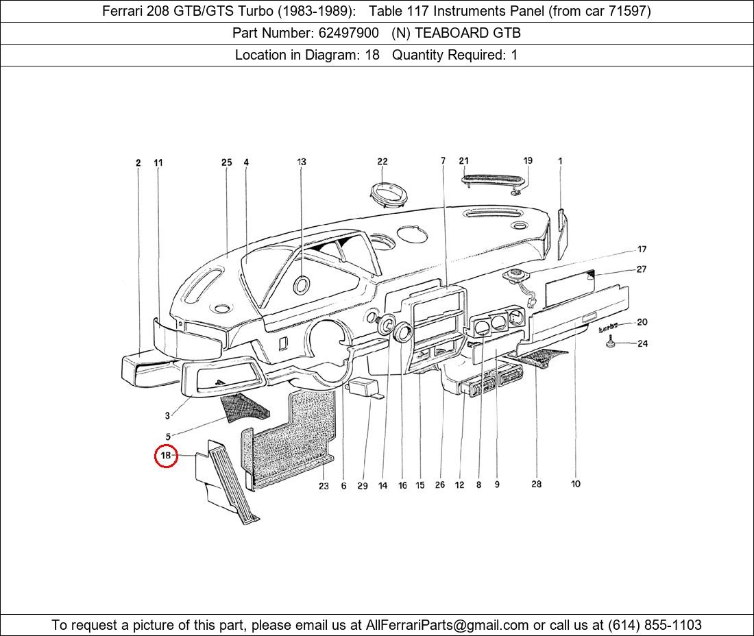 Ferrari Part 62497900