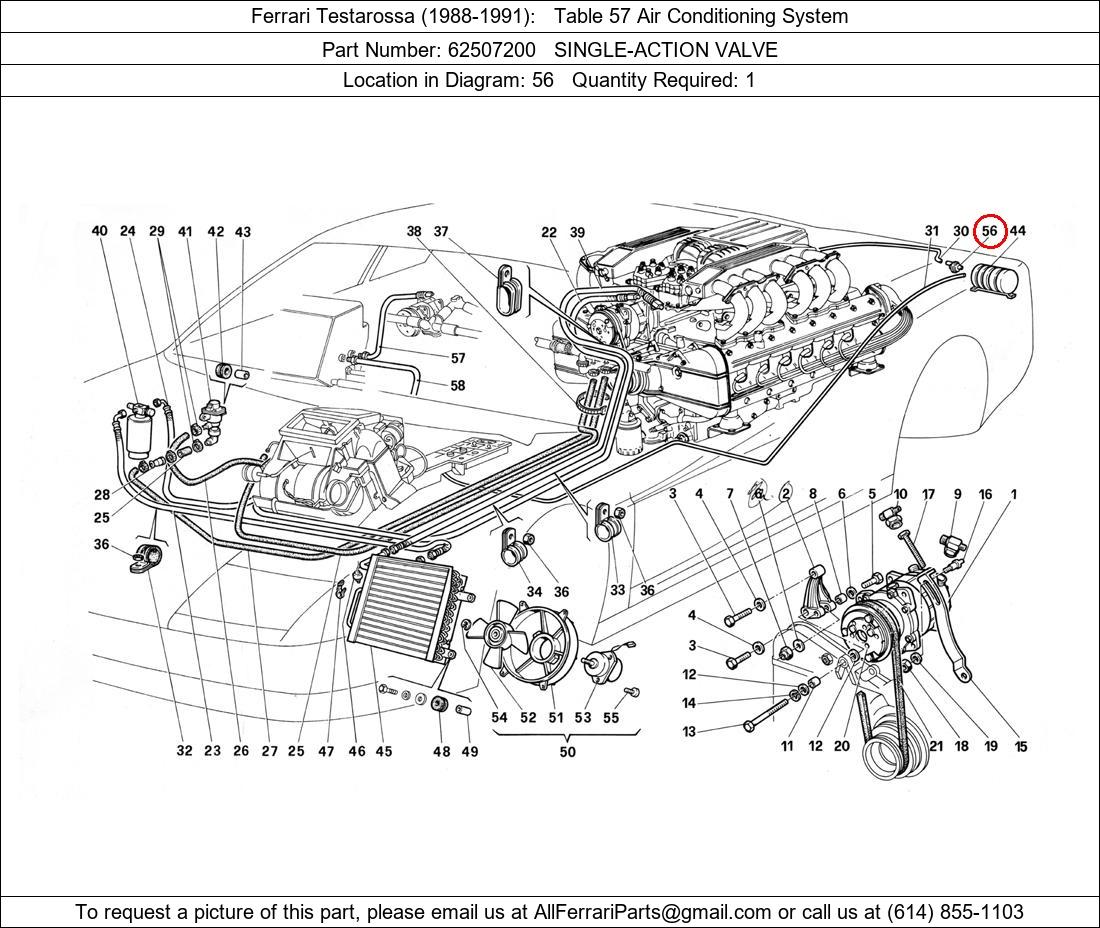 Ferrari Part 62507200