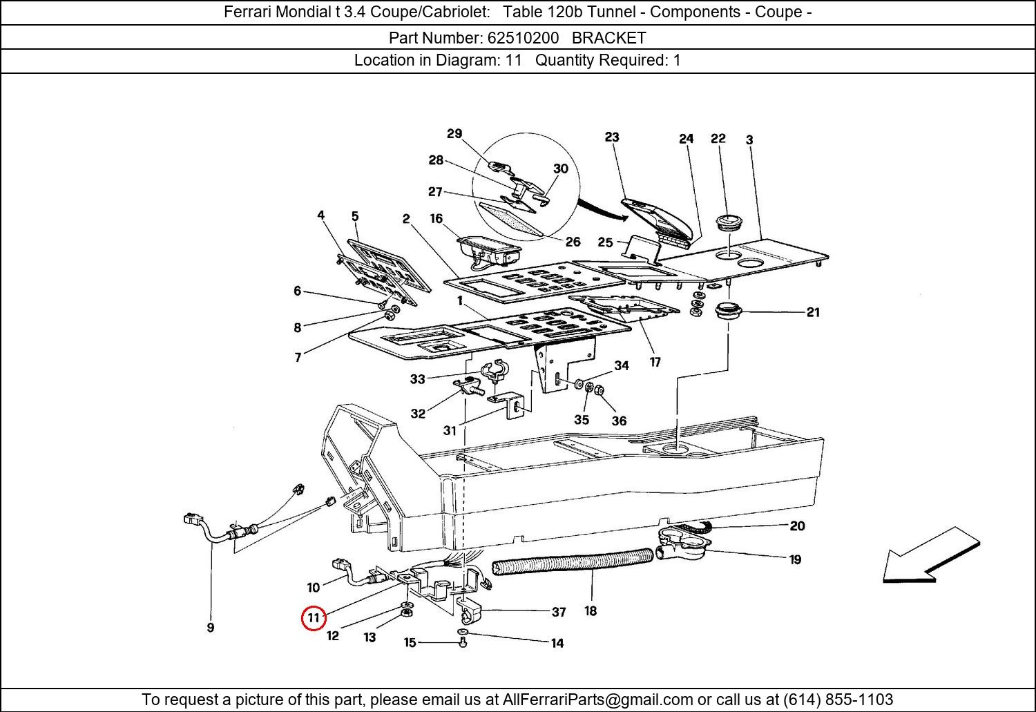 Ferrari Part 62510200