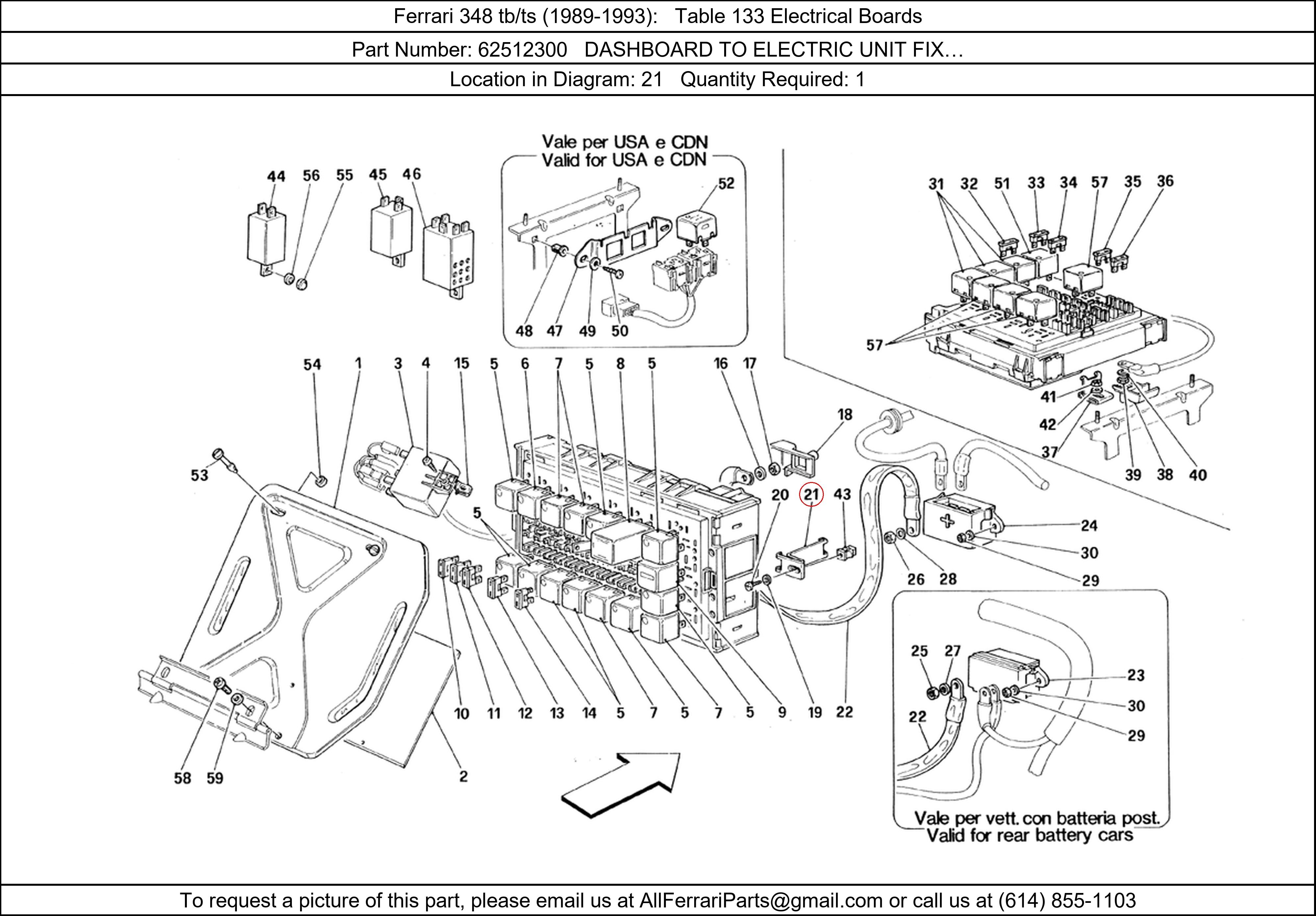 Ferrari Part 62512300