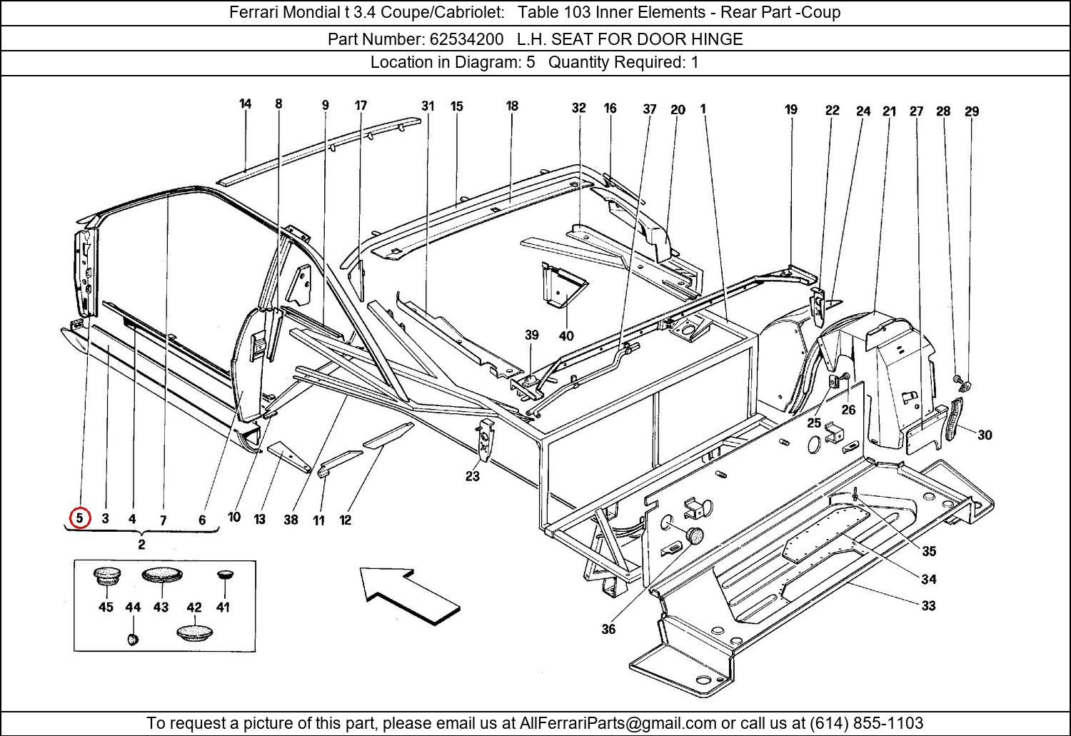 Ferrari Part 62534200