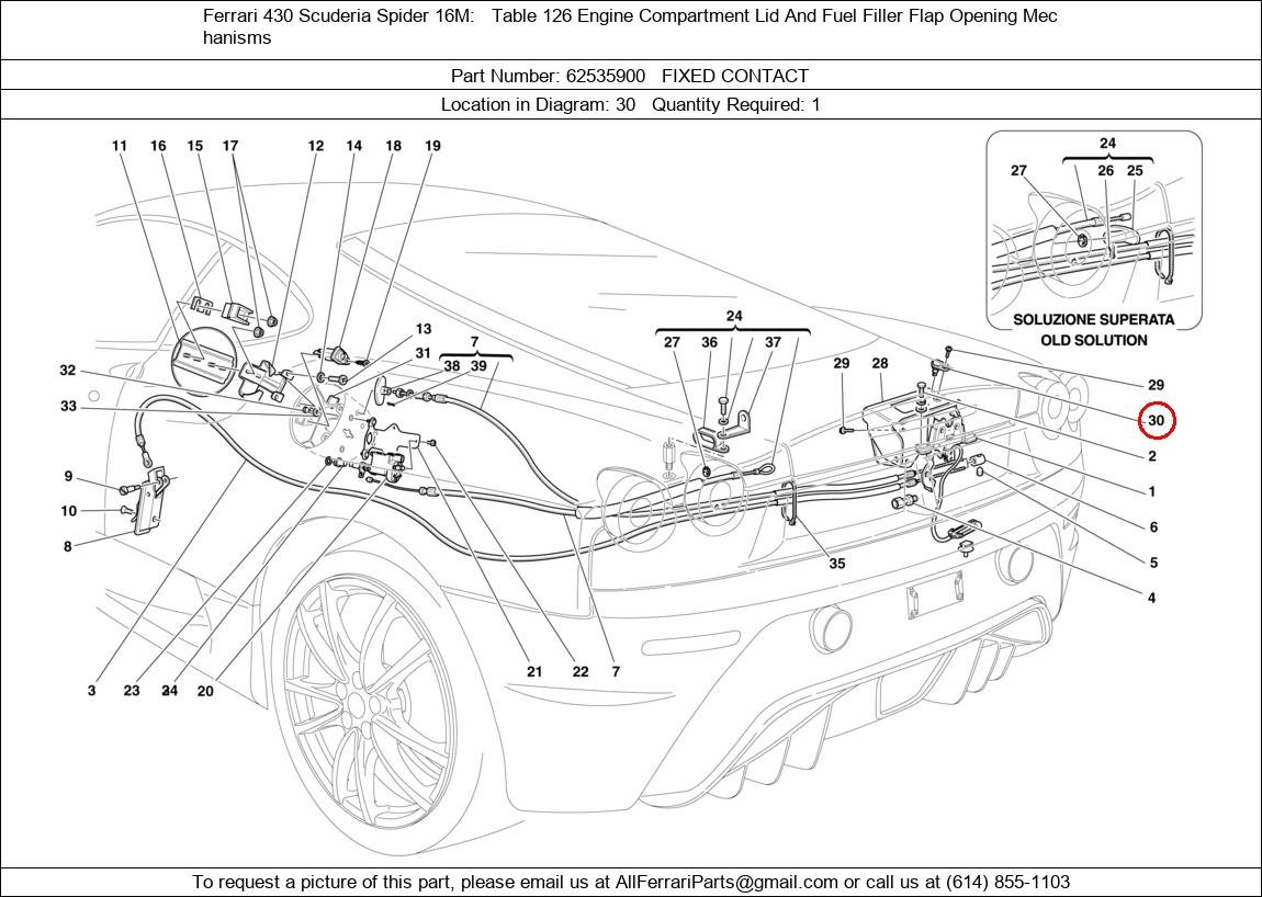 Ferrari Part 62535900