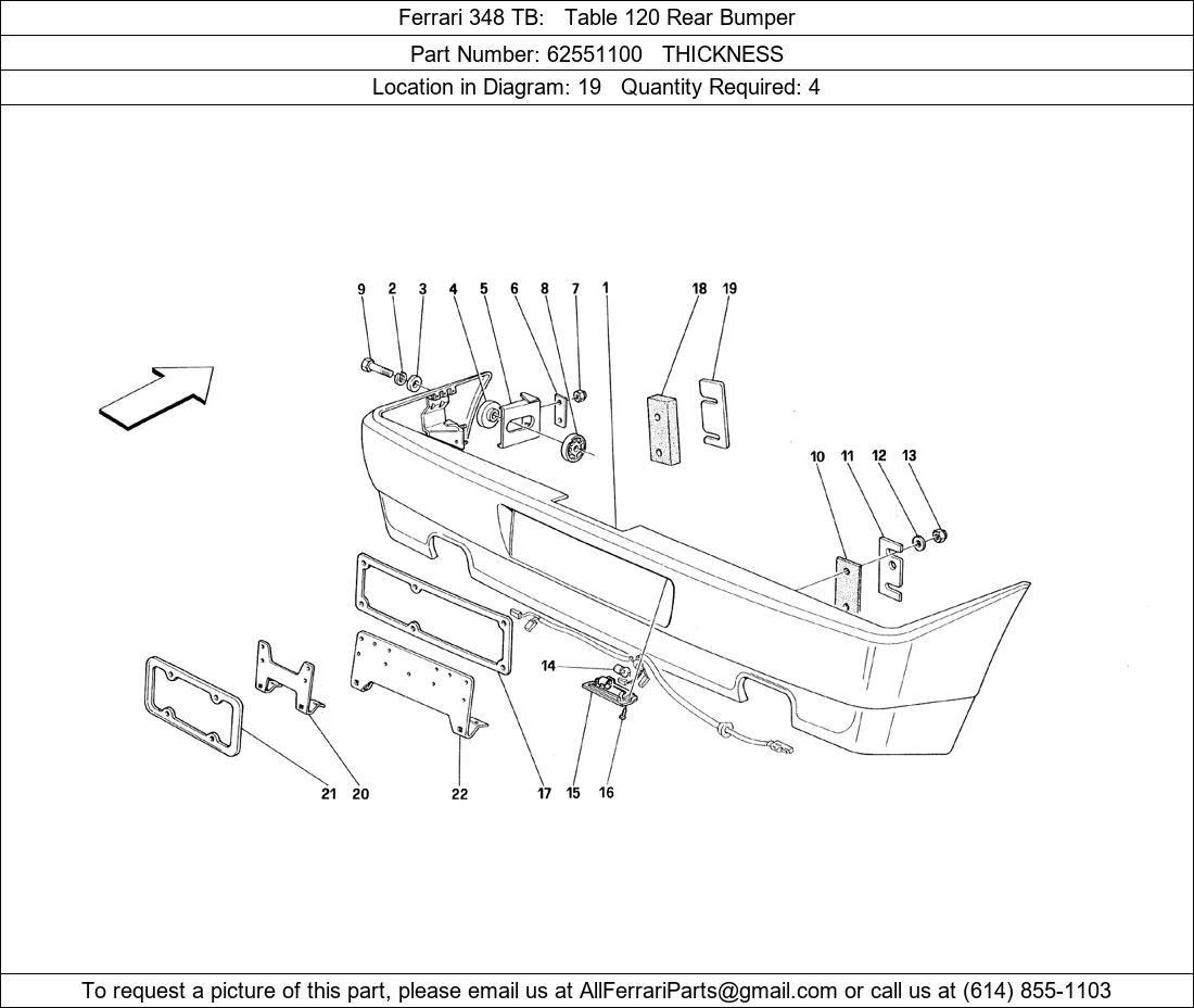 Ferrari Part 62551100