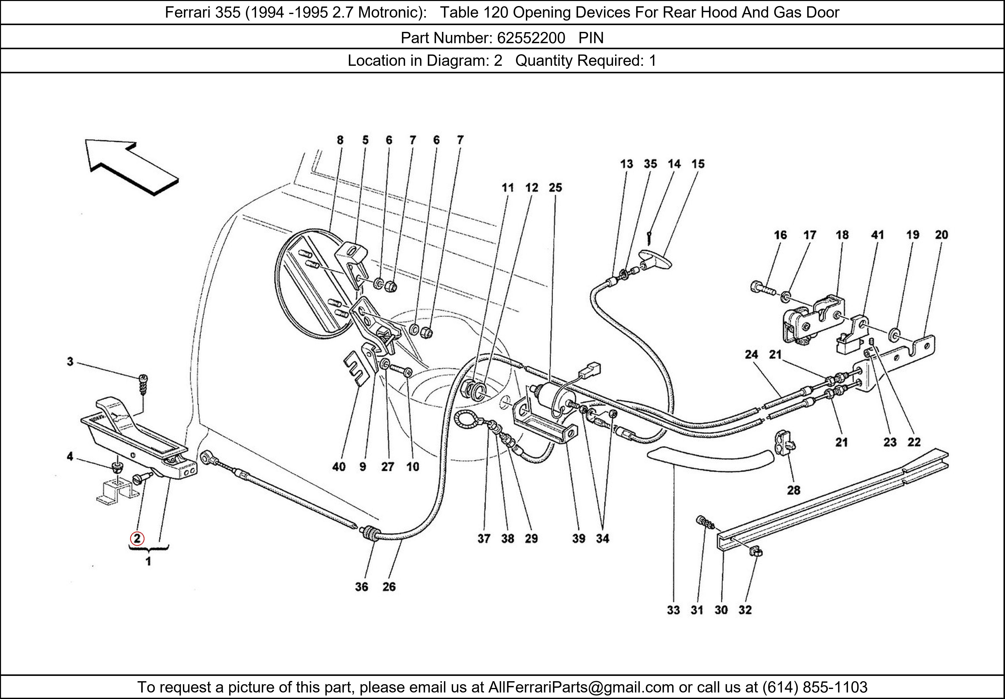 Ferrari Part 62552200